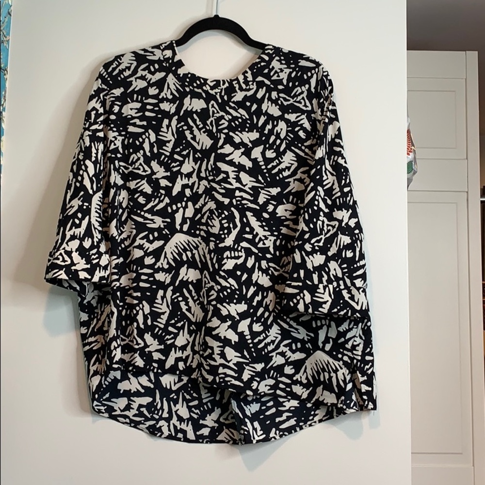 Black and White Anne Klein top.